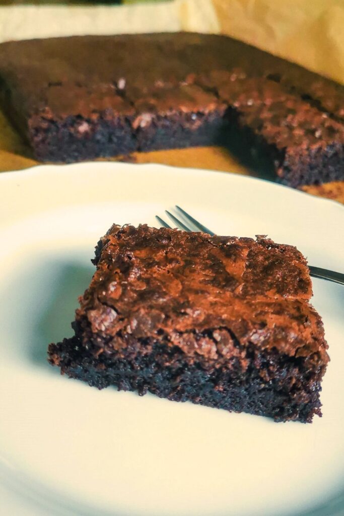 Kawałek brownie z najlepszego na świecie przepisu