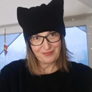 kocia czapka - wzór na druty PDF