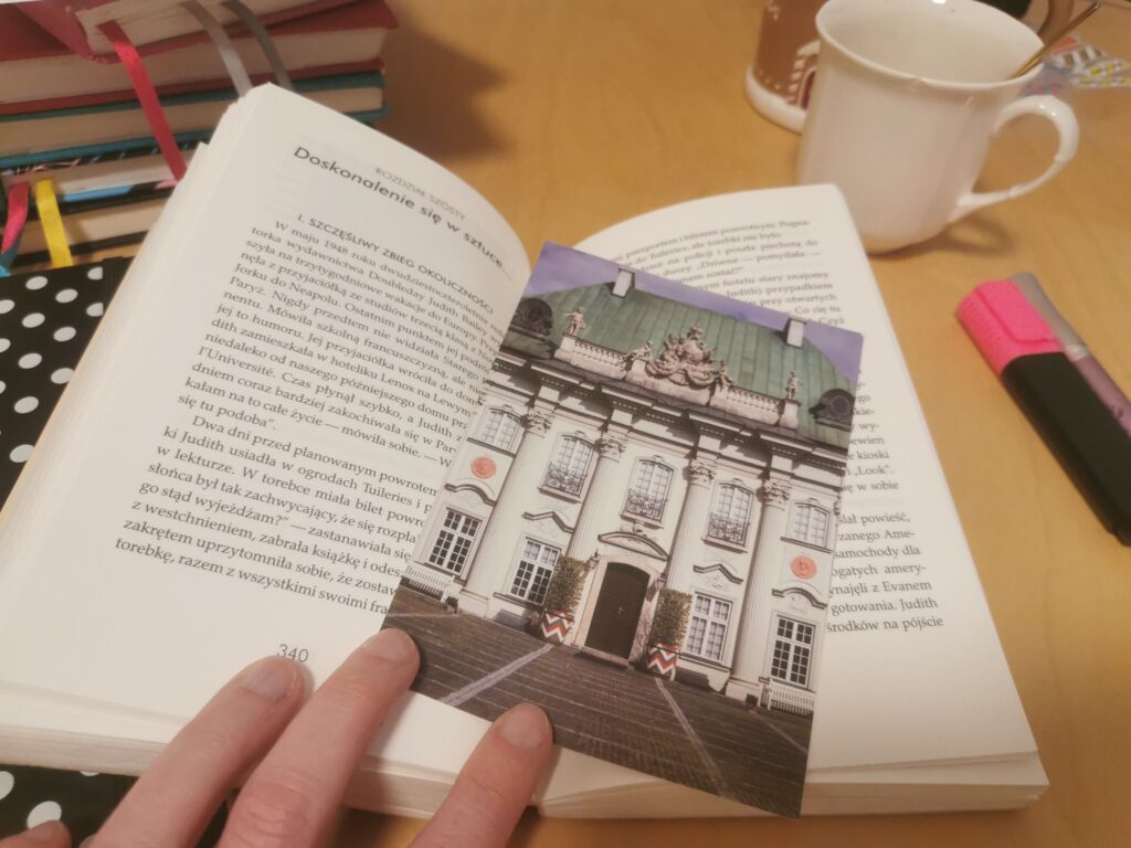 Pocztówka z Pałac pod Blachą w Warszawie